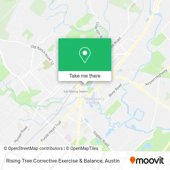 Rising Tree Corrective Exercise & Balance map