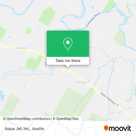 Aqua Jet, Inc. map