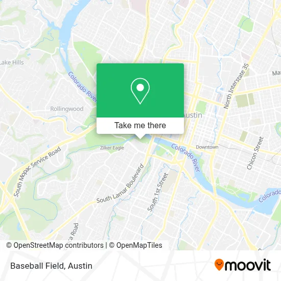 Baseball Field map