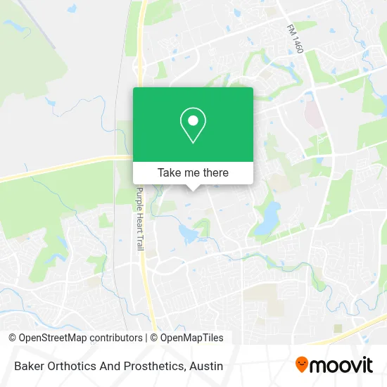 Baker Orthotics And Prosthetics map