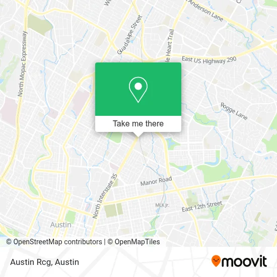 Austin Rcg map