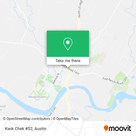 Kwik Chek #52 map