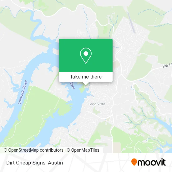 Dirt Cheap Signs map