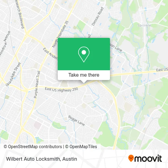 Wilbert Auto Locksmith map