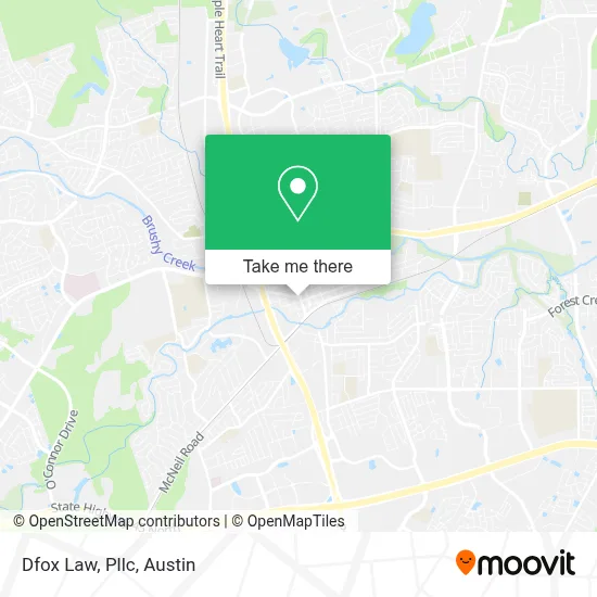 Dfox Law, Pllc map