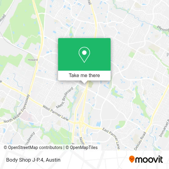 Body Shop J-P.4 map