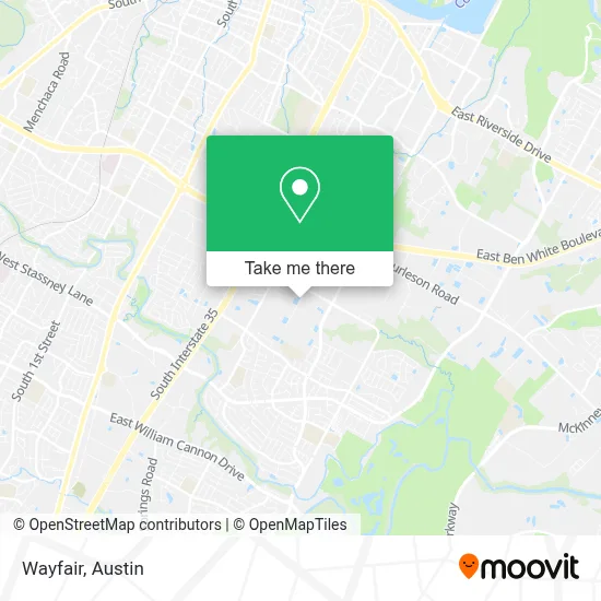 Wayfair map