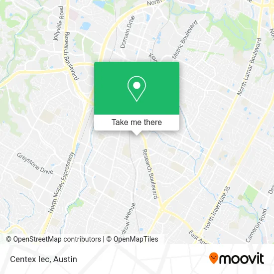 Centex Iec map
