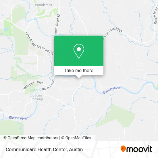 Communicare Health Center map
