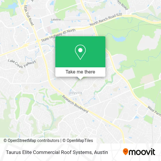 Taurus Elite Commercial Roof Systems map