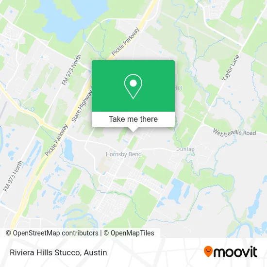 Riviera Hills Stucco map