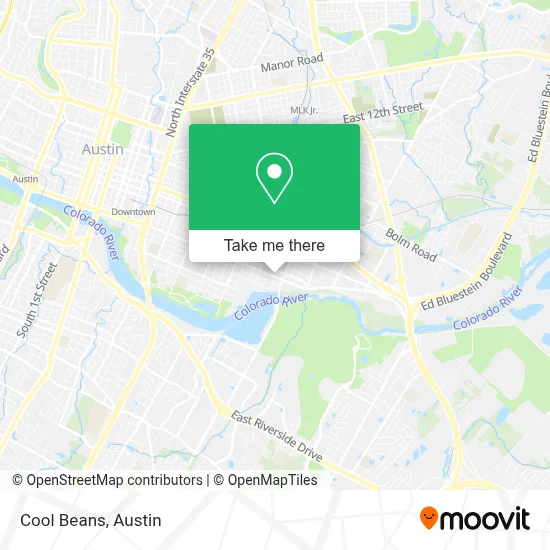 Cool Beans map
