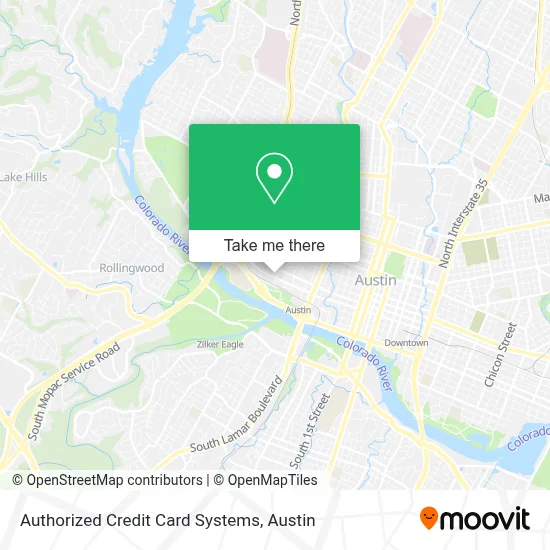 Authorized Credit Card Systems map