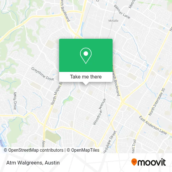 Atm Walgreens map