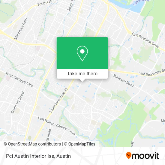 Pci Austin Interior Iss map