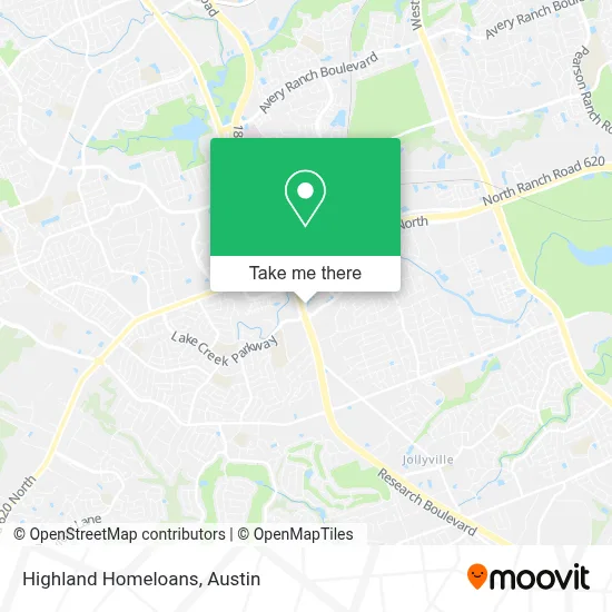 Highland Homeloans map