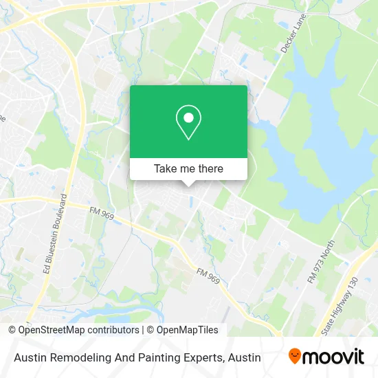 Austin Remodeling And Painting Experts map
