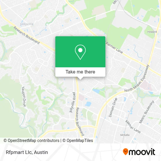 Mapa de Rfpmart Llc