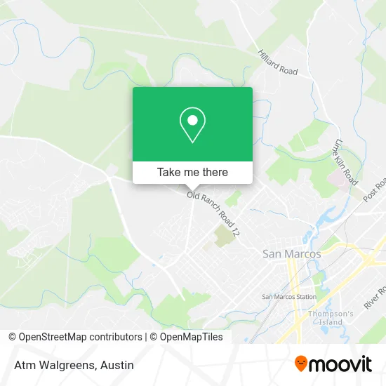 Atm Walgreens map