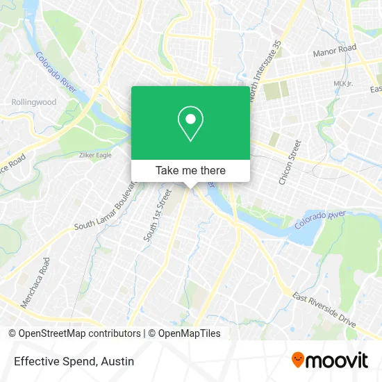 Effective Spend map