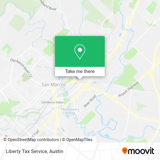 Liberty Tax Service map