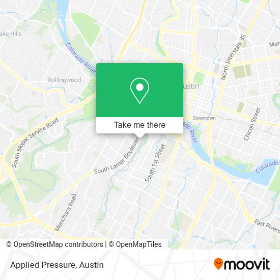 Applied Pressure map
