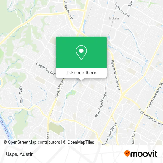 Usps map