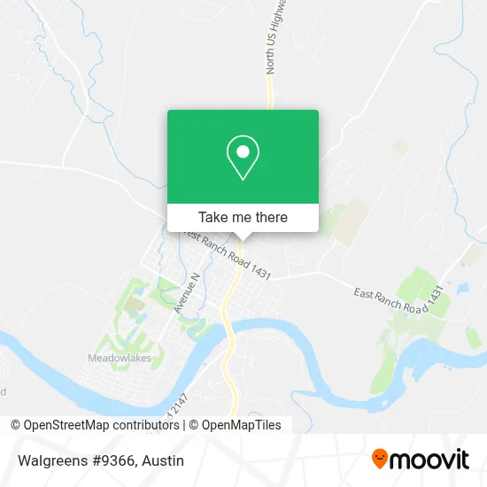 Walgreens #9366 map