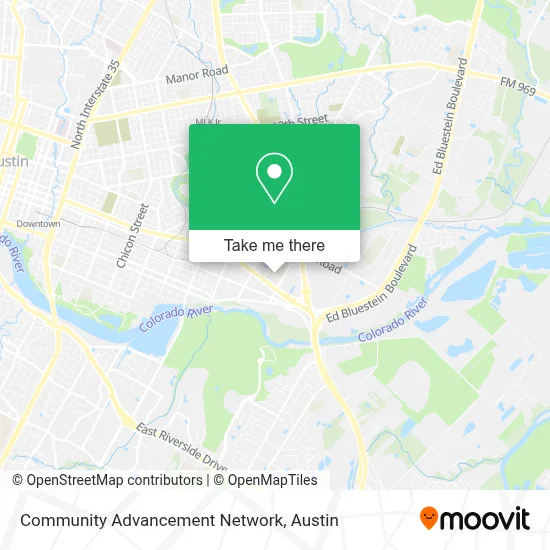 Community Advancement Network map