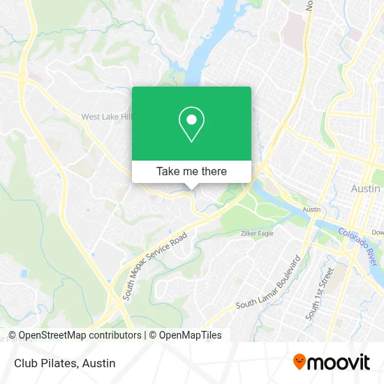 Club Pilates map
