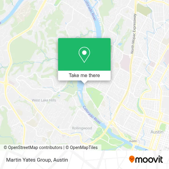 Martin Yates Group map