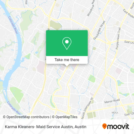 Karma Kleaners- Maid Service Austin map