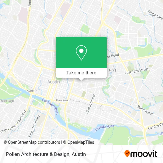 Pollen Architecture & Design map