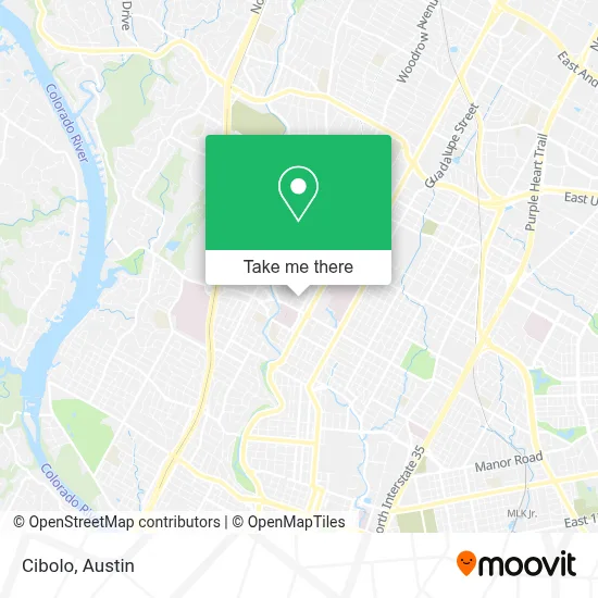 Cibolo map