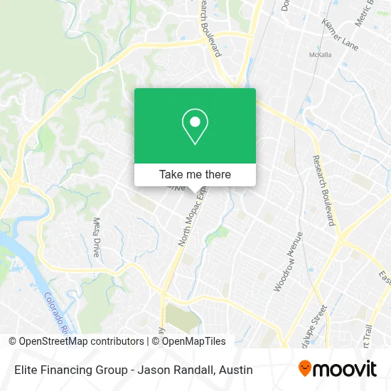 Elite Financing Group - Jason Randall map
