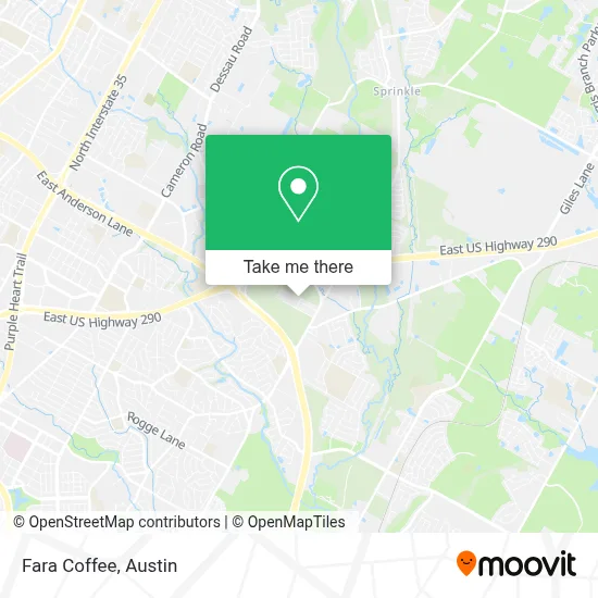 Fara Coffee map