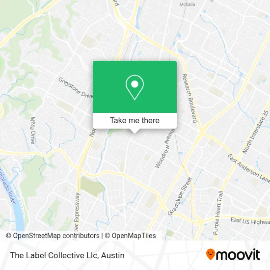 The Label Collective Llc map