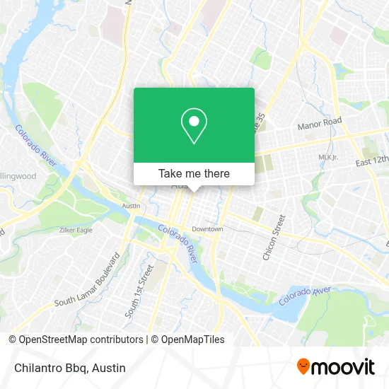 Chilantro Bbq map