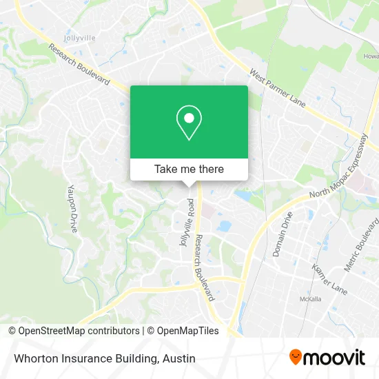 Whorton Insurance Building map