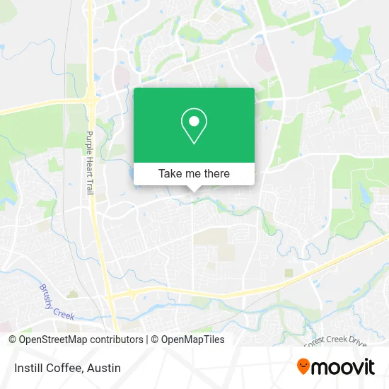 Instill Coffee map