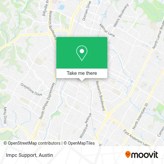 Impc Support map