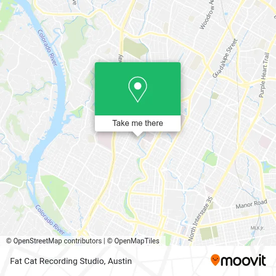Fat Cat Recording Studio map