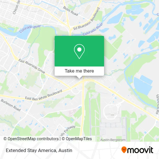 Extended Stay America map