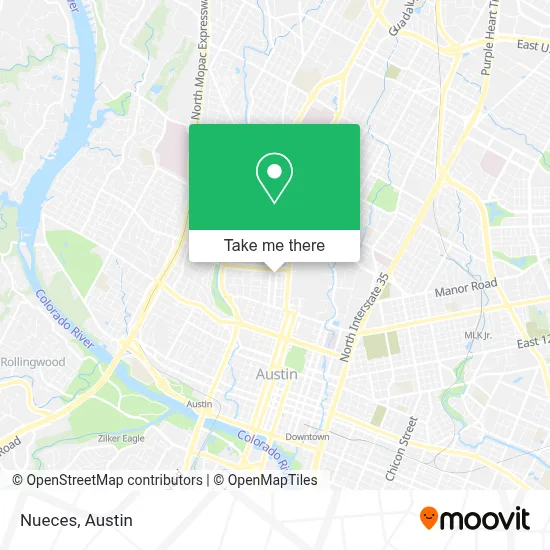 Nueces map