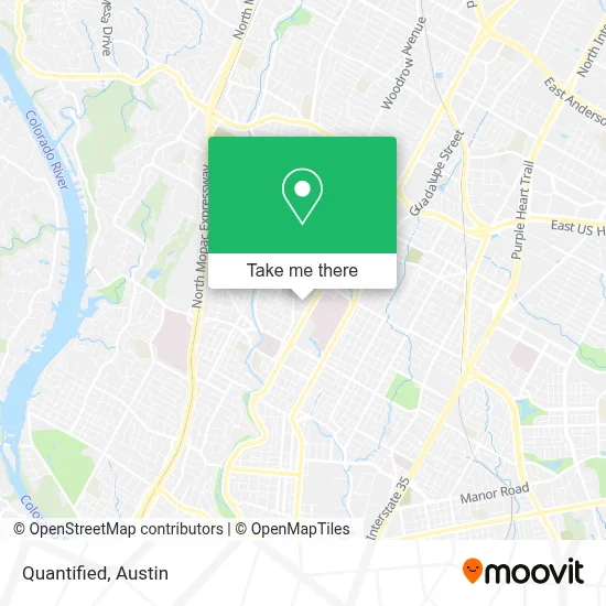Quantified map