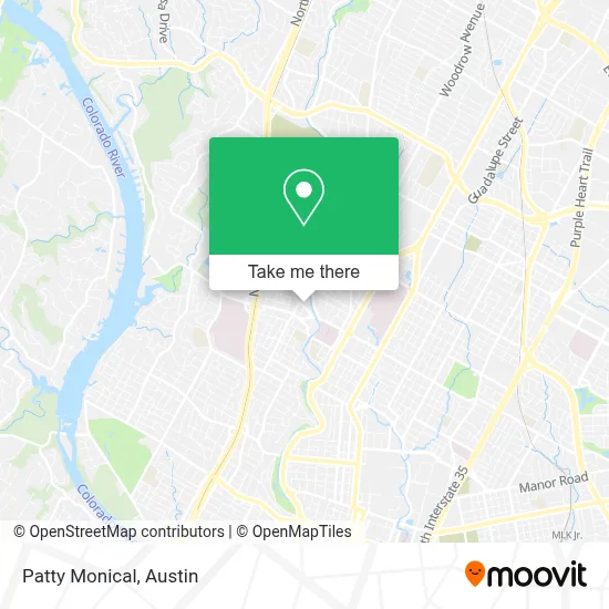 Patty Monical map