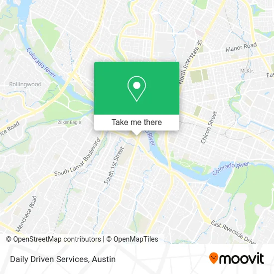 Daily Driven Services map