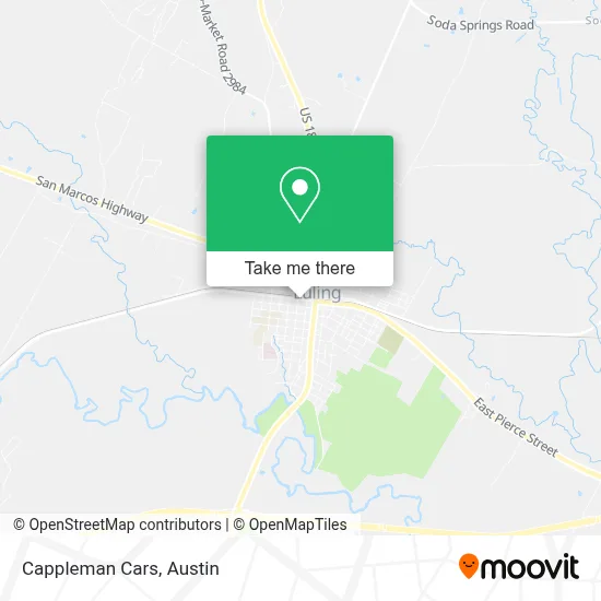 Cappleman Cars map