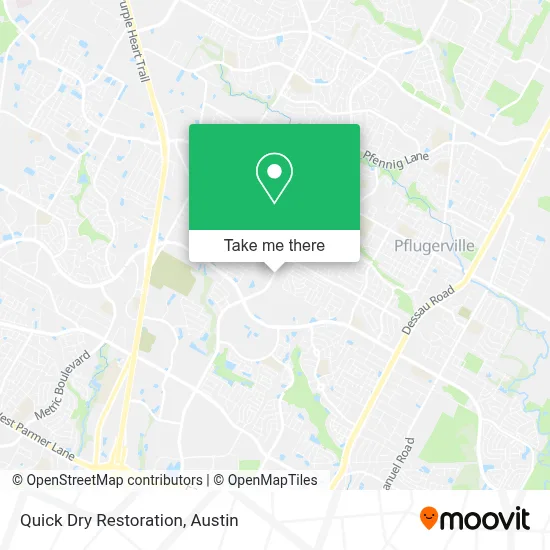 Quick Dry Restoration map