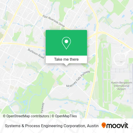 Systems & Process Engineering Corporation map